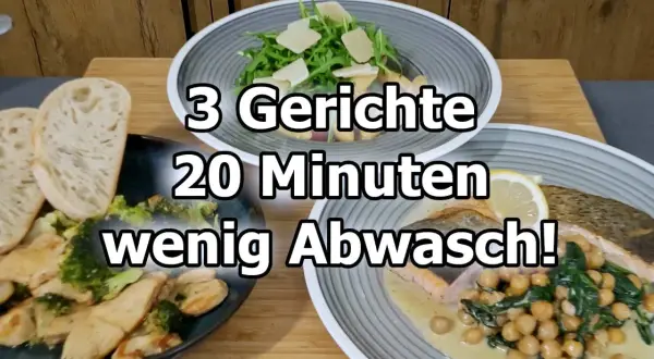 Schnelle Hauptgerichte: In 20 Minuten auf dem Tisch? Ja!