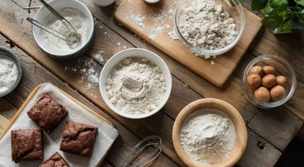 Mąka do brownie: Jak osiągnąć wilgotne i maziste fudgy?