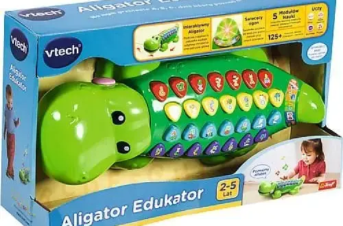 Najlepsze zabawki aligator - funkcje, ceny i opinie rodziców