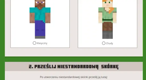 Jak pobrać skiny do Minecraft i wyróżnić się w grze