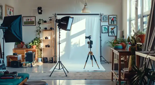 Studio fotograficzne w domu: Jak stworzyć własne domowe studio foto