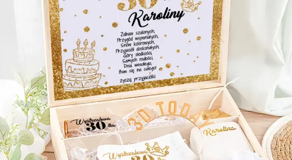 Najlepsze pomysły na prezent na 30 urodziny dla kobiety, które zachwycą