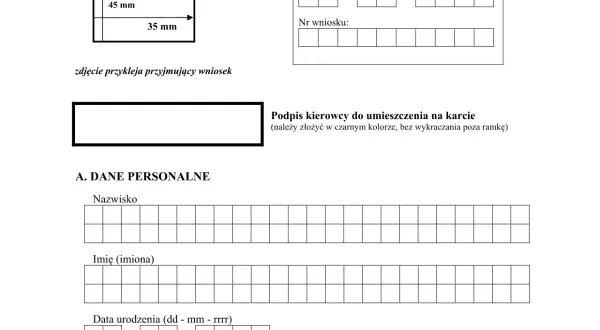 Jak poprawnie wypełnić wniosek o kartę kierowcy bez błędów i problemów