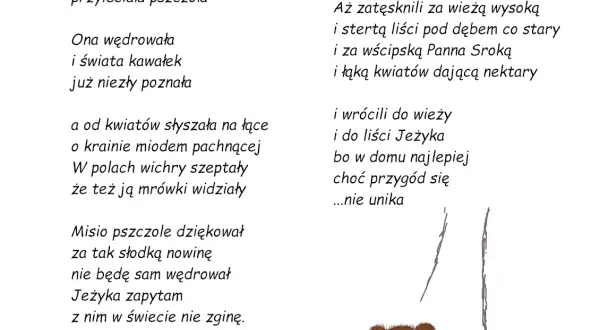 Wędrówka wiersz - analiza i interpretacja niezwykłej podróży wyobraźni