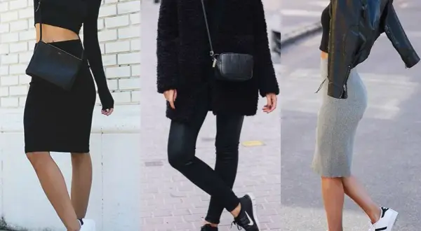Czarne buty sportowe damskie stylizacje, które zmienią Twój look