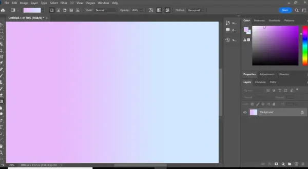 Tworzenie pięknych gradientów w Photoshopie - proste kroki i wskazówki