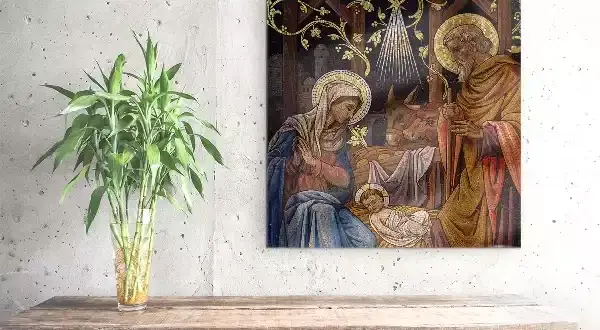 Jaki obraz święty do sypialni wybrać, aby wprowadzić spokój?