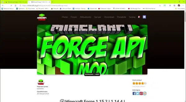 Jak pobrać Minecraft Forge bez błędów – prosty poradnik instalacji krok po kroku
