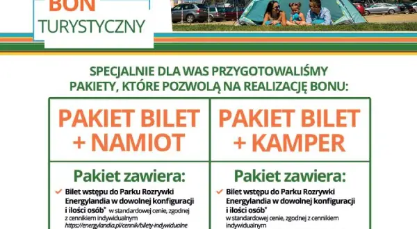 Bon turystyczny w Energylandii. Uwaga! Nie przepłać za bilet do parku rozrywki
