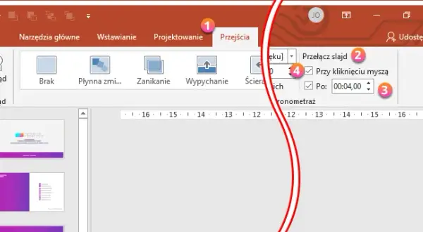 Jak ustawić czas slajdu w PowerPoint, aby zachwycić swoich widzów