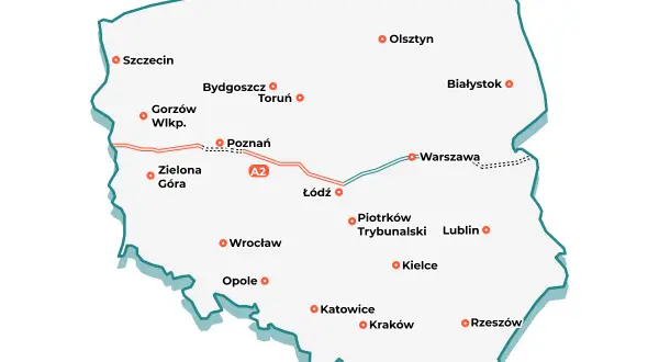 Długość autostrady A2 w km – wszystko, co musisz wiedzieć o trasie