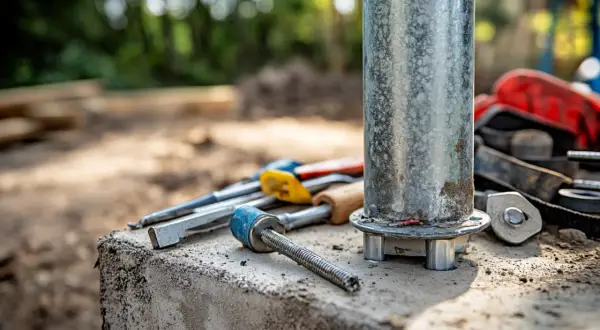 Metody mocowania słupków do betonu: Najlepsze opcje i porady