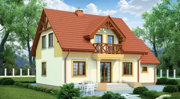 Idealna elewacja do domu z ceglanym dachem. Uniknij wpadek projektowych!