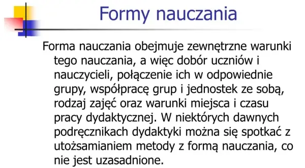 Formy nauczania: Jakie metody edukacji wybierać, aby nie żałować?