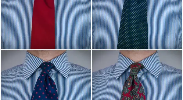 Jak dobrać krawat do koszuli w paski: 5 zasad eleganckiego stylu
