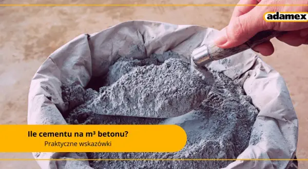 Ile m2 pokryjesz workiem cementu? Obliczenia i praktyczne wskazówki