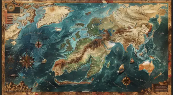 Mapa Gry o Tron – poznaj cały świat Westeros i Essos