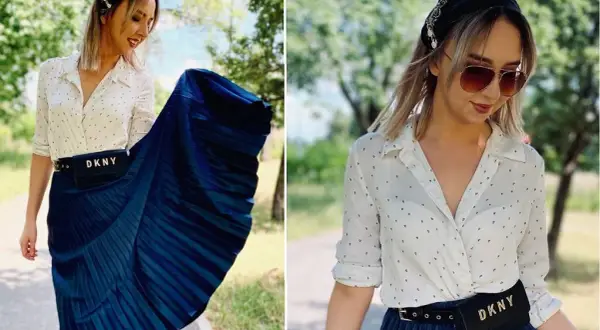 Stylizacje z czarną plisowaną spódnicą midi: 10 modnych inspiracji