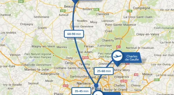 Jak dojechać z lotniska Beauvais do Paryża - najlepsze opcje transportu