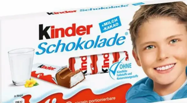 Kto jest na opakowaniu Kinder czekolady? Historia i ciekawostki