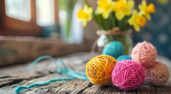 DIY jajko wielkanocne ze sznurka: Pomysł na nietuzinkową dekorację