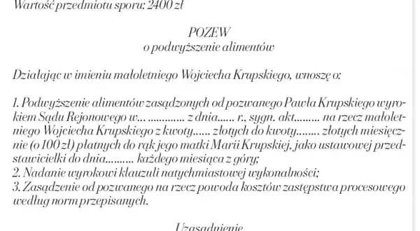 Alimenty od dnia wniesienia pozwu czy od dnia wyroku – co musisz wiedzieć?