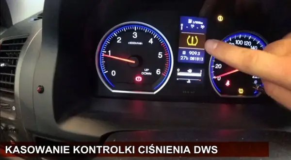 Jak skasować ciśnienie w oponach Honda CR-V i uniknąć problemów