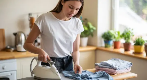 Jak wyprasować bluzkę bez żelazka w 5 minut? Sprawdź triki!