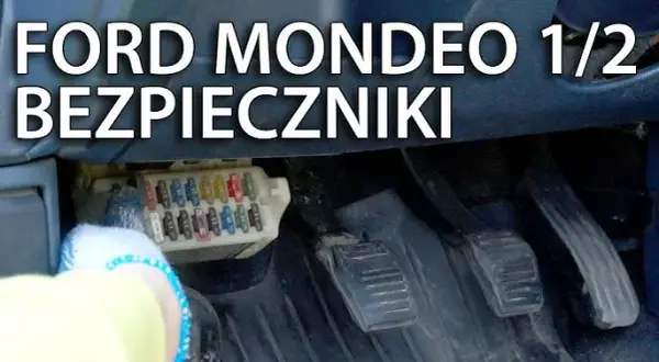 Gdzie są bezpieczniki ford mondeo mk4? Odkryj ich lokalizacje i funkcje