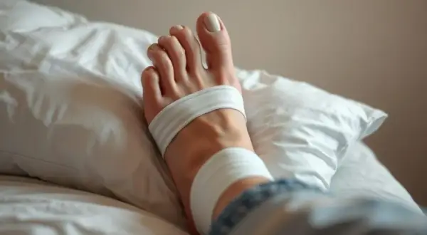 Jak spać po operacji haluksa? Bezpieczne pozycje i ulga w bólu