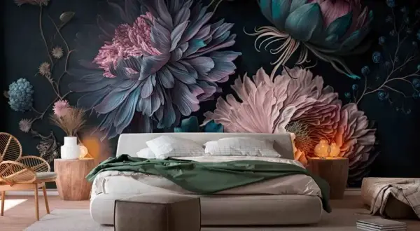 Fototapete Schlafzimmer: Beruhigende Designs für entspannende Nächte