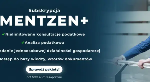 Mentzen+ oferuje zakładanie jednoosobowej działalności gospodarczej, konsultacje podatkowe i analizy. Sprawdź pakiety od 699 zł/miesiąc.
