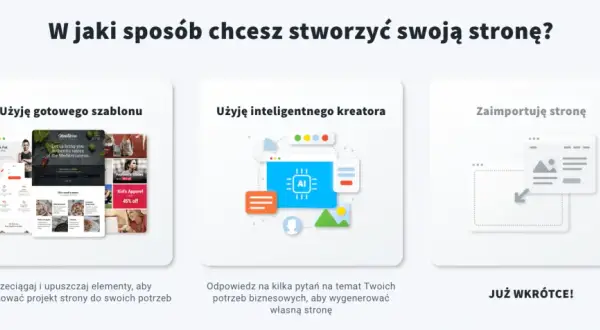Jak szybko zrobić stronę internetową bez wiedzy technicznej?