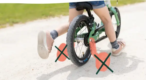 Das erste Fahrrad für 3-Jährige: Größe, Sicherheit, Stützräder?