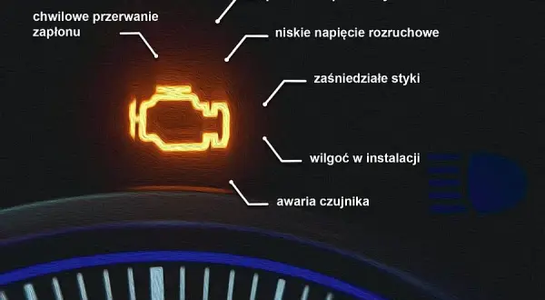 Lampka silnika co oznacza? Dowiedz się, co robić w razie awarii