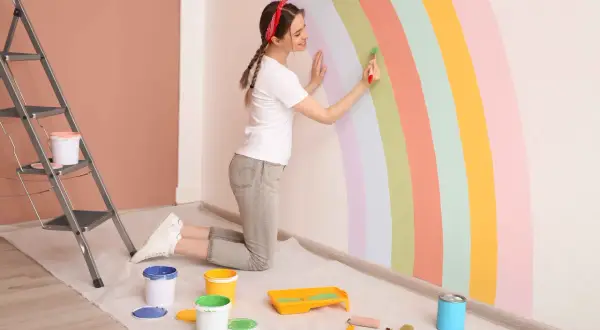 Tęcza na ścianie: Maluj jak ekspert! Kompletny poradnik DIY