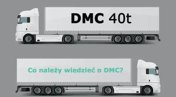 DMC 40t. Co należy wiedzieć o dopuszczalnej masie całkowitej zespołu pojazdów? Dwa zestawy ciężarowe.
