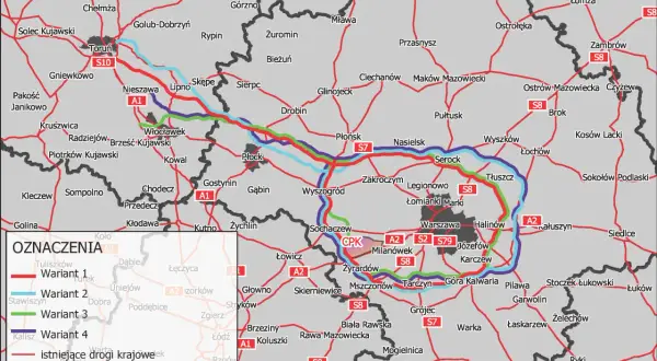 Ile km ze Szczecina do Warszawy? Sprawdź różne trasy i odległości
