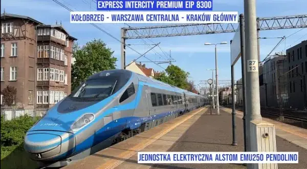 Ile jedzie pendolino z Krakowa do Kołobrzegu? Sprawdź czas podróży