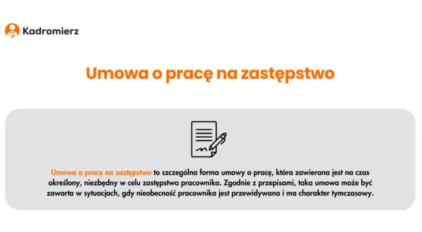 Kiedy można zatrudnić pracownika na zastępstwo? Poznaj ważne zasady