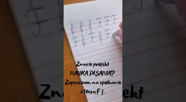 Jak się pisze f pisane - proste sposoby na poprawne pisanie tej litery