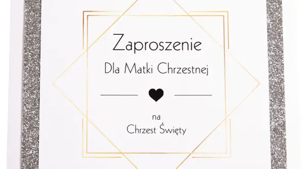 Jak wypisać zaproszenie na chrzest dla cioci, by wzruszyć serce
