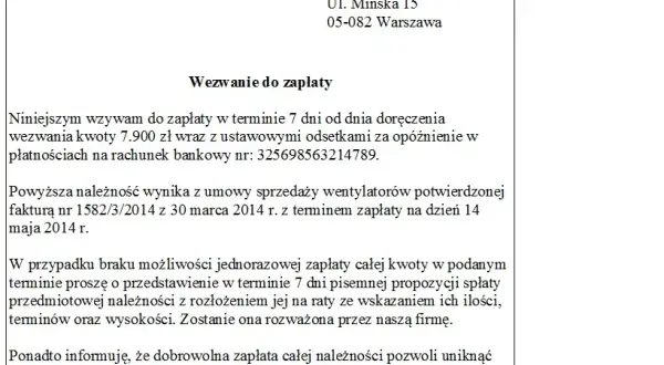 Profesjonalne pismo windykacyjne: skuteczny sposób odzyskania należności