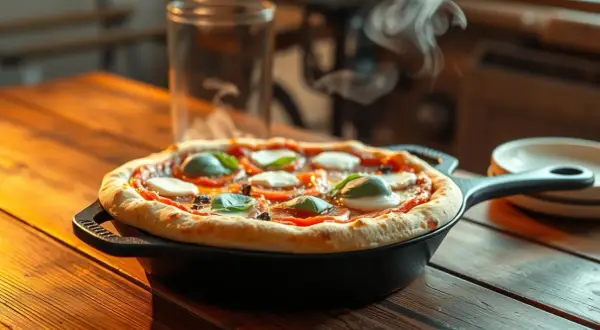 Jak odgrzać pizzę na patelni, by była chrupiąca i smaczna