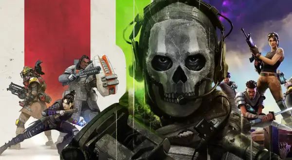 Postacie z Apex Legends, Call of Duty i Fortnite. Idealne gry do grania ze znajomymi!