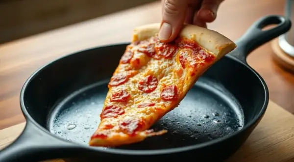 Jak odgrzać pizzę na patelni, by uniknąć wysuszenia i zachować smak