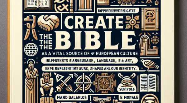Dlaczego Biblia jest źródłem kultury europejskiej i jej wpływ na sztukę