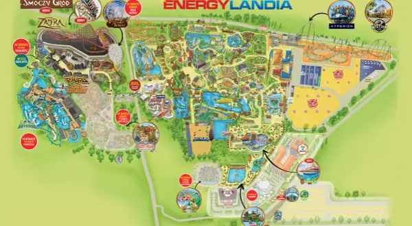 Energylandia: Ogromny park rozrywki, który zaskoczy swoją powierzchnią!