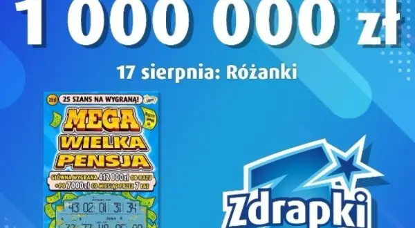 Jakie zdrapki najczęściej wybierają lottomilionerzy dla zabawy? "Mega Wielka Pensja" to jedna z nich, oferująca 25 szans na wygraną.