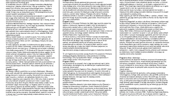 Jurek Wilner zdążyć przed Panem Bogiem. Historia o lekarzu, który ratował życie, by nie przegrać wyścigu ze śmiercią.
